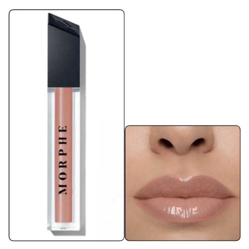 Morphe Lip Gloss Sing Along Neutral Pink Mauve High Shine 4.5ml 0.15oz
